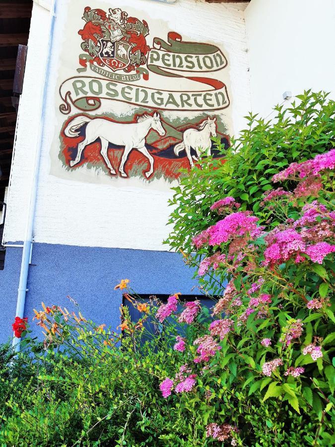 Hotel/Pension Rosengarten Franking ภายนอก รูปภาพ